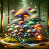 Mushroom artwork