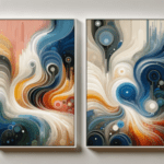 Modern Abstract Landscapes Artwork